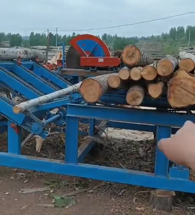 LONWOOD workshop — heavy duty log deck fabrication