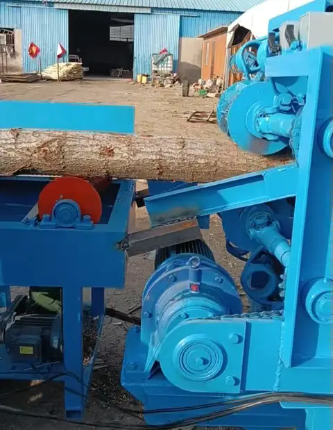 Wood Log Debarker / Peeling Machine
