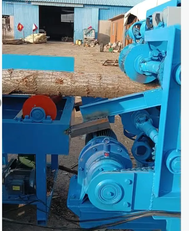 Wood Log Debarker / Peeling Machine
